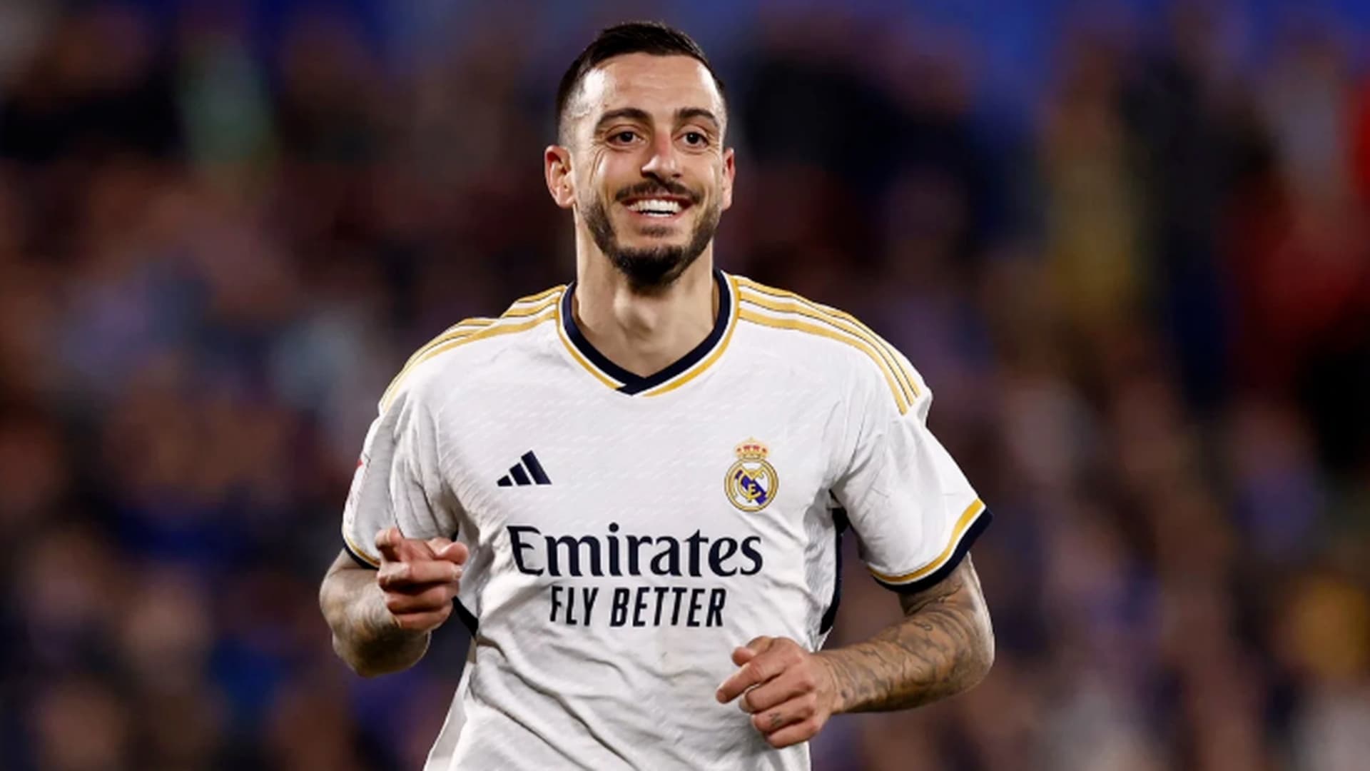 Joselu, delantero del Real Madrid