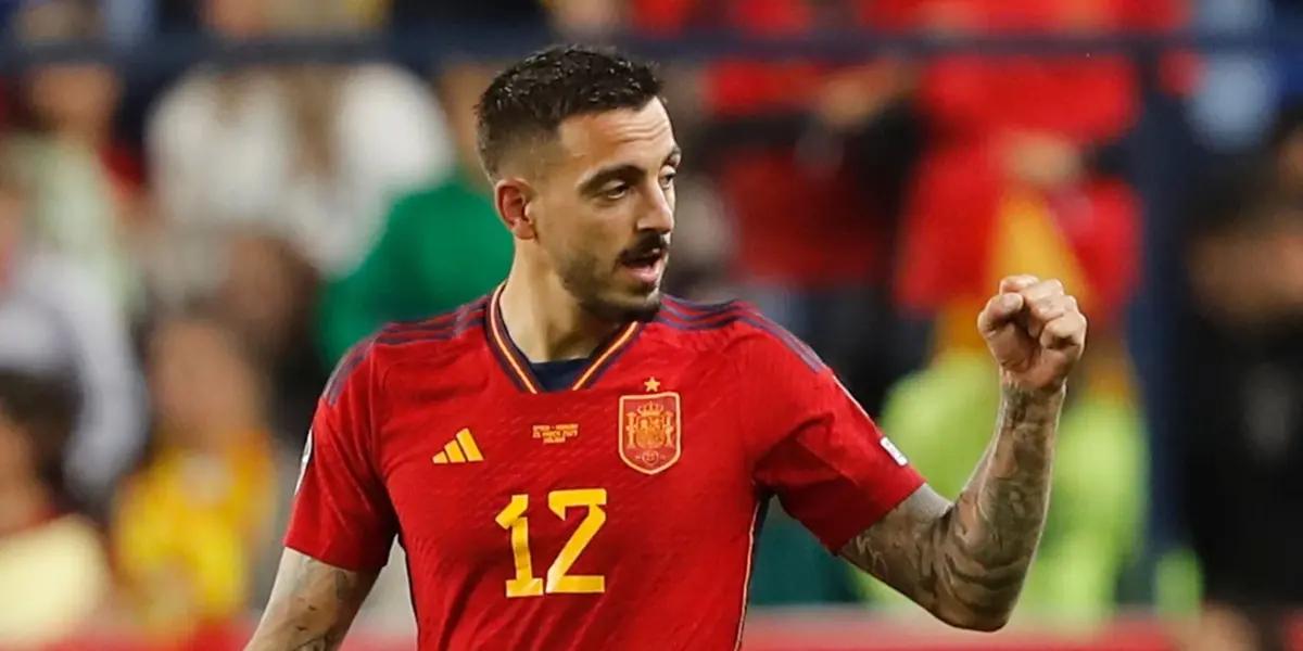 Joselu se llevó todos los flashes que eran para Álvaro Morata en la Selección Española