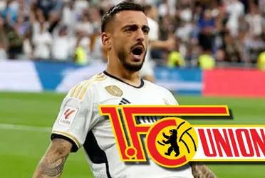 Joselu ya le puso a ganar al Real Madrid con su doblete, ante el Unión Berlín, en condición de visita