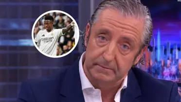 Josep Pedrerol y Vinícius Junior Foto: Astramedia y Marca