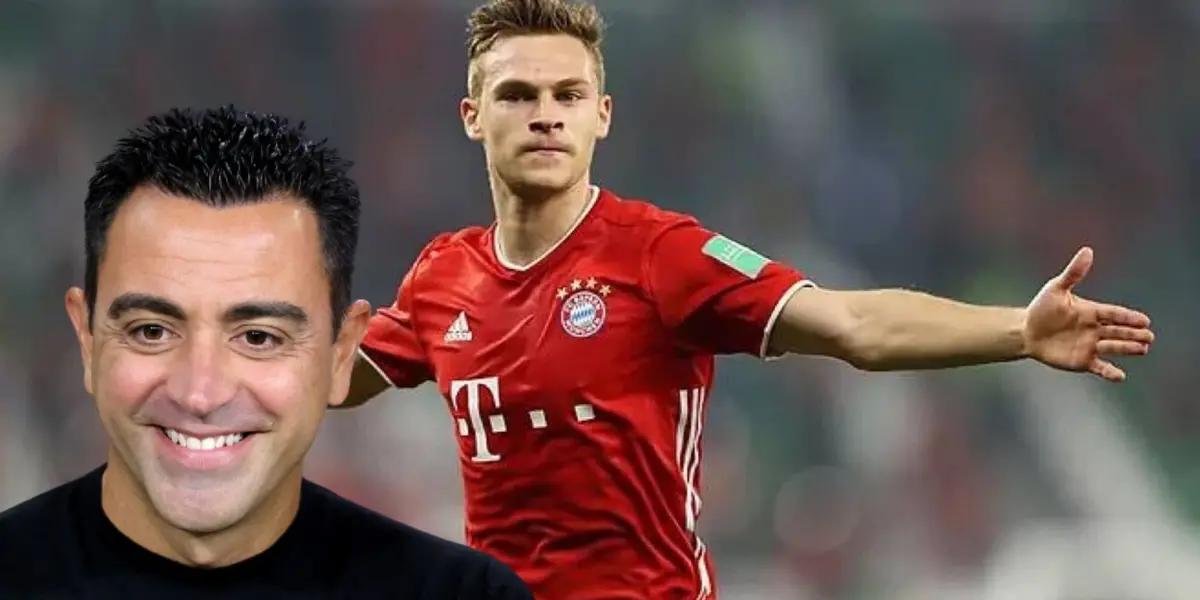 Joshua Kimmich es el jugador predilecto de Xavi para potenciar el equipo en enero.
