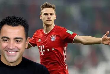 Joshua Kimmich es el jugador predilecto de Xavi para potenciar el equipo en enero.