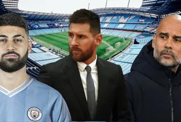 Josko Gvardiol llegó al Manchester City e hizo referencia a Lionel Messi con una frase polémica para el club