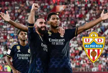 Jude Bellingham celebrando un gol frente al Almería