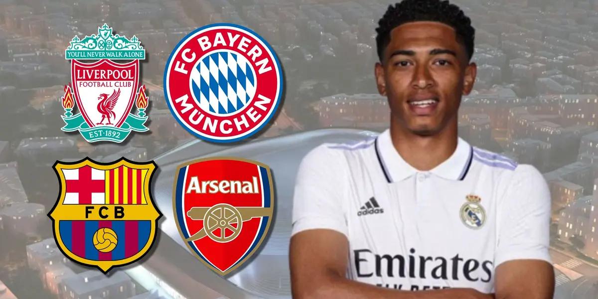 Jude Bellingham lejos del Real Madrid, por no pagar 150 millones de euros, y ahora quiere ir a otro club