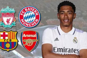 Jude Bellingham lejos del Real Madrid, por no pagar 150 millones de euros, y ahora quiere ir a otro club