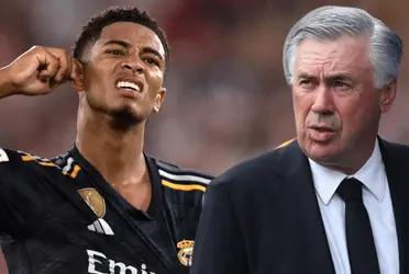 Jude Bellingham es la gran noticia en Real Madrid aunque Carlo Ancelotti destacó a otro jugador de su plantel