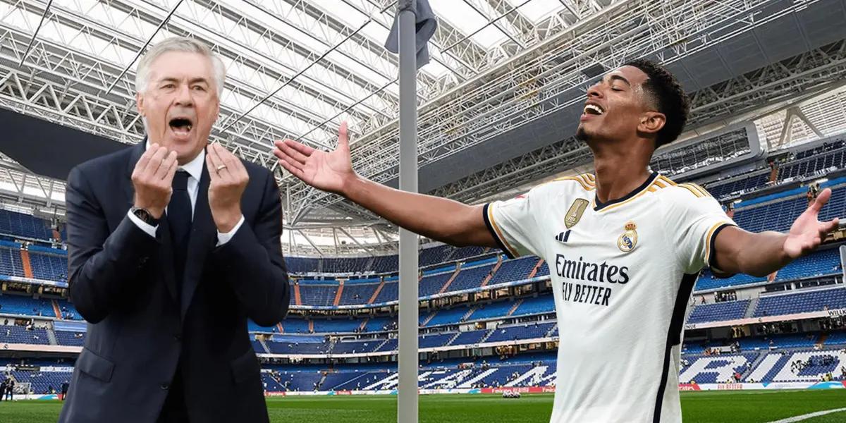 Jude Bellingham es una máquina que no para pero Carlo Ancelotti volvió a hacerle un pedido para que mejore