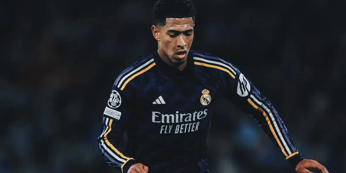 Jude Bellingham, jugador del Real Madrid, contra el Manchester City