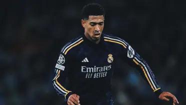 Jude Bellingham, jugador del Real Madrid, contra el Manchester City