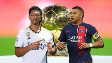 Jude Bellingham, jugador del Real Madrid, y Kylian Mbappé del PSG