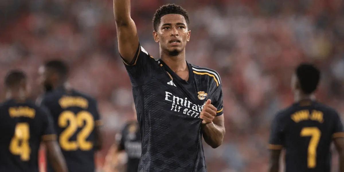 Jude Bellingham nuevamente anotó contra el Almería y Toni Kroos fue gran partícipe del gol con una enorme asistencia.