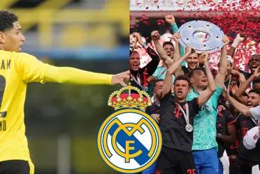 Jude Bellingham no pudo gritar campeón con Borussia Dortmund y este fue su gesto que recorrió el mundo