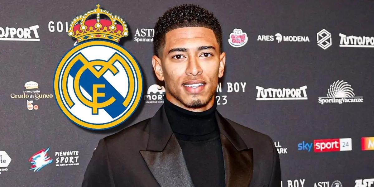 Jude Bellingham recibió un nuevo premio luego de romperla con el Real Madrid y no olvidó al club