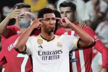 Jude Bellingham se peleó con medio mundo en el partido del Reak Madrid ante Atlético de Madrid