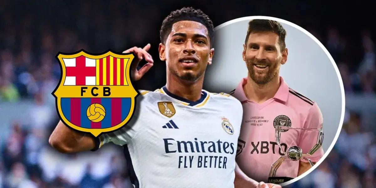 Jude Bellingham se refirió a Lionel Messi, quien es el máximo ganador de los Balones de Oro en la historia del fútbol