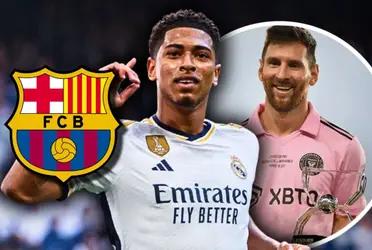Jude Bellingham se refirió a Lionel Messi, quien es el máximo ganador de los Balones de Oro en la historia del fútbol