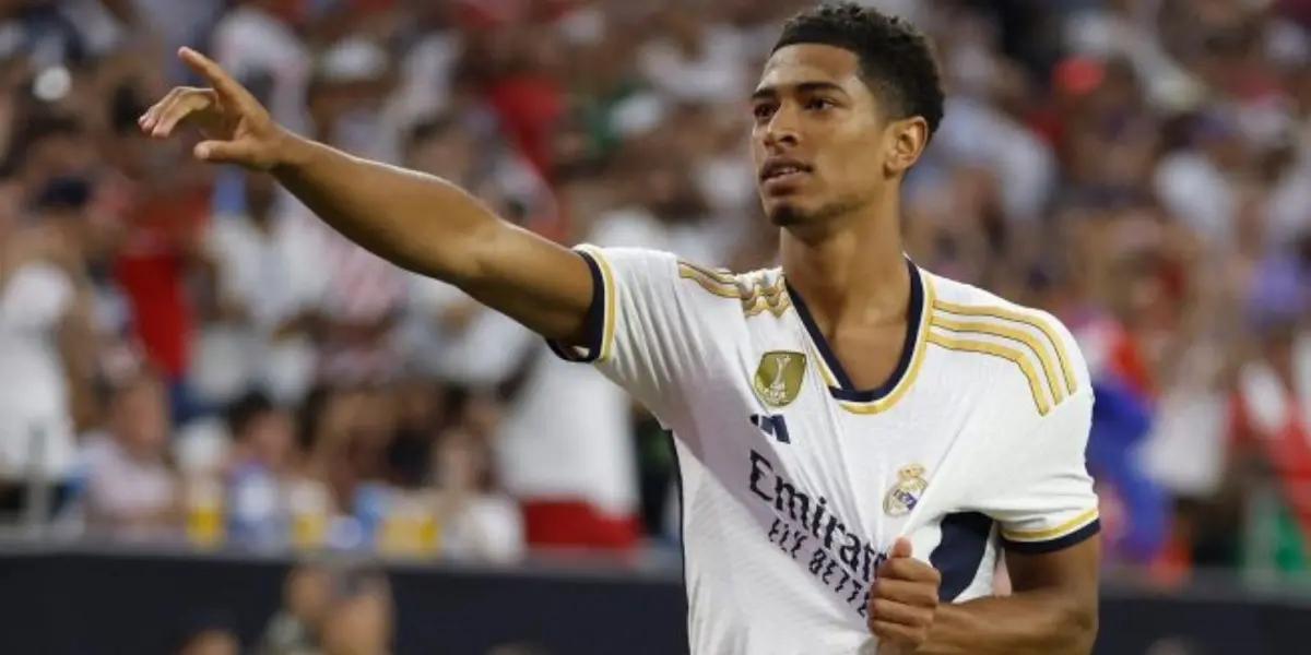 Jude Bellingham sigue anotando goles en el Real Madrid y ya los puso a ganar ante el Napoli