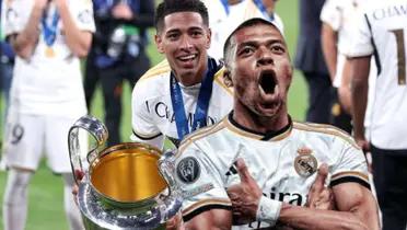 Jude Bellingham y Kylian Mbappé