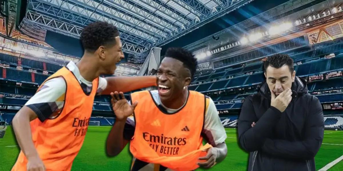 Jude Bellingham y Vinicius Junior, figuras del Real Madrid.