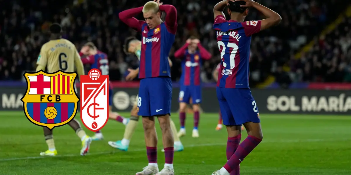 El Barça vuelve al drama como local y no logra vencer a un valiente Granada