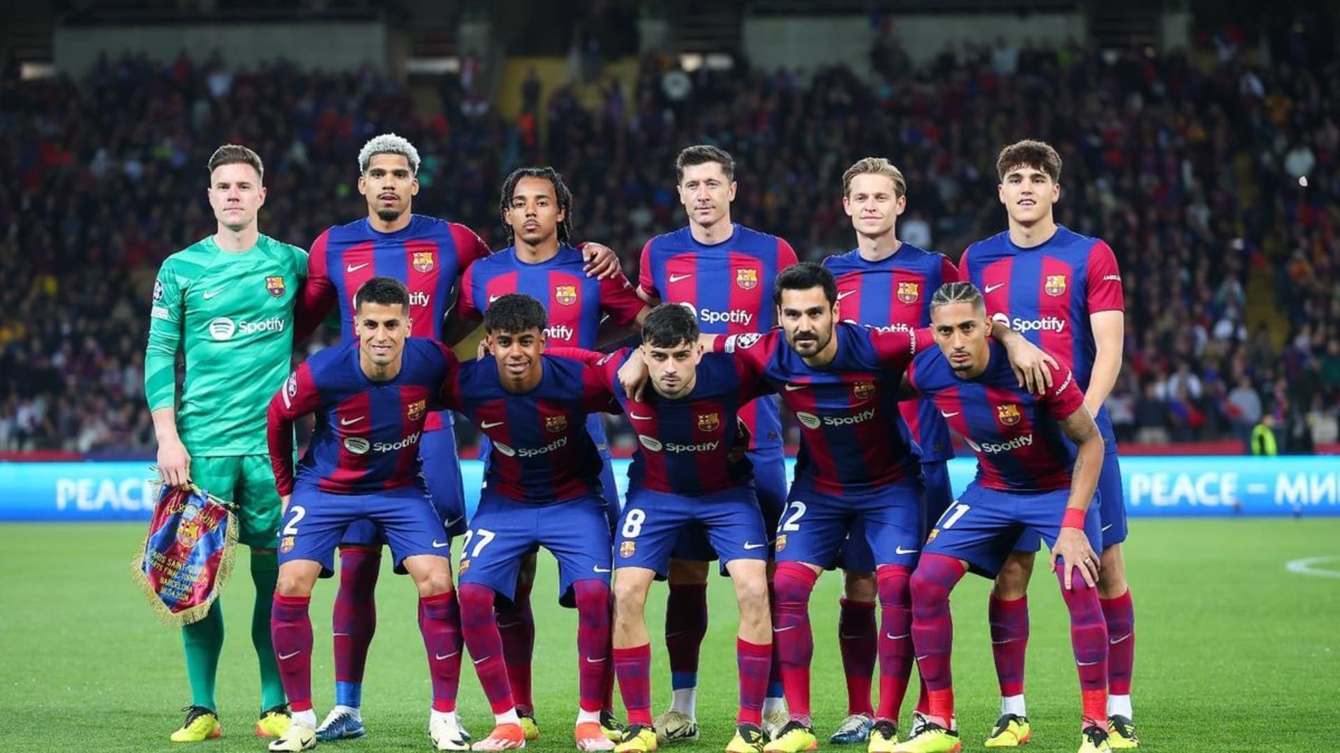 Jugadores del FC Barcelona