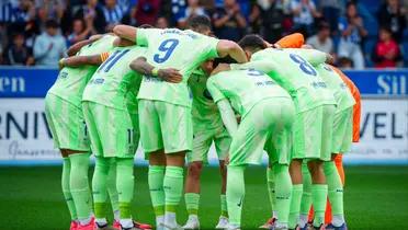 Jugadores del FC Barcelona. Foto: redes del FC Barcelona.