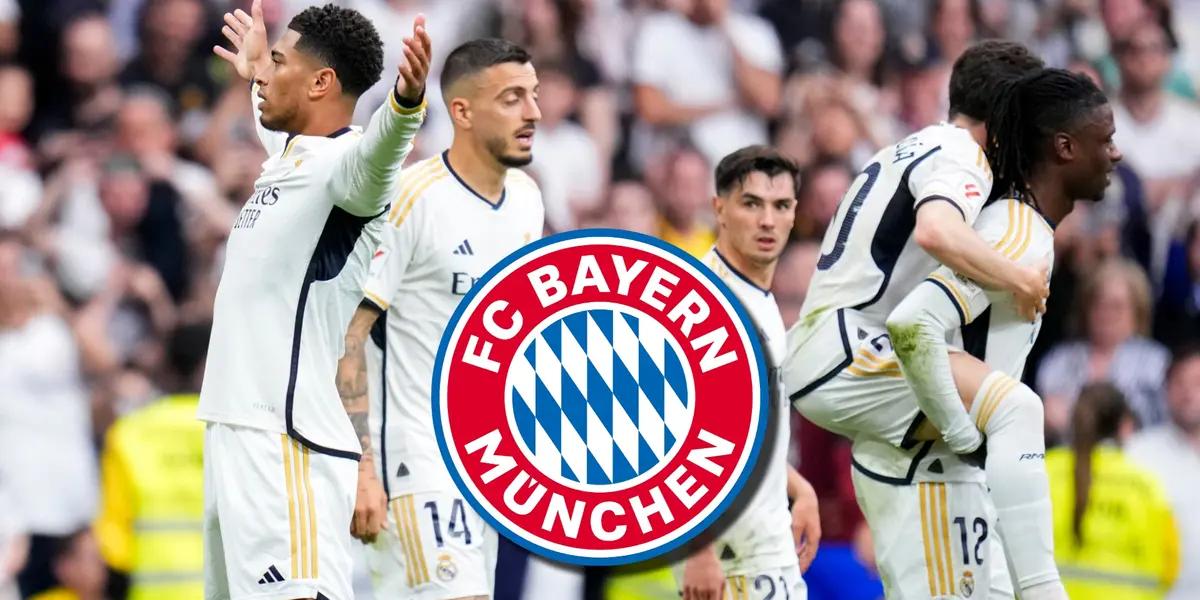 Jugadores del Real Madrid celebrando un gol