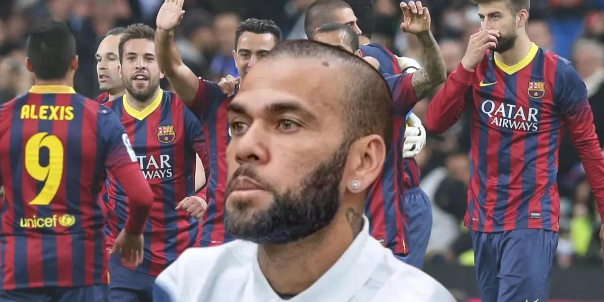 Jugó en Barça, PSG y Juve, la decisión que tomó Dani Alves con sus ex compañeros