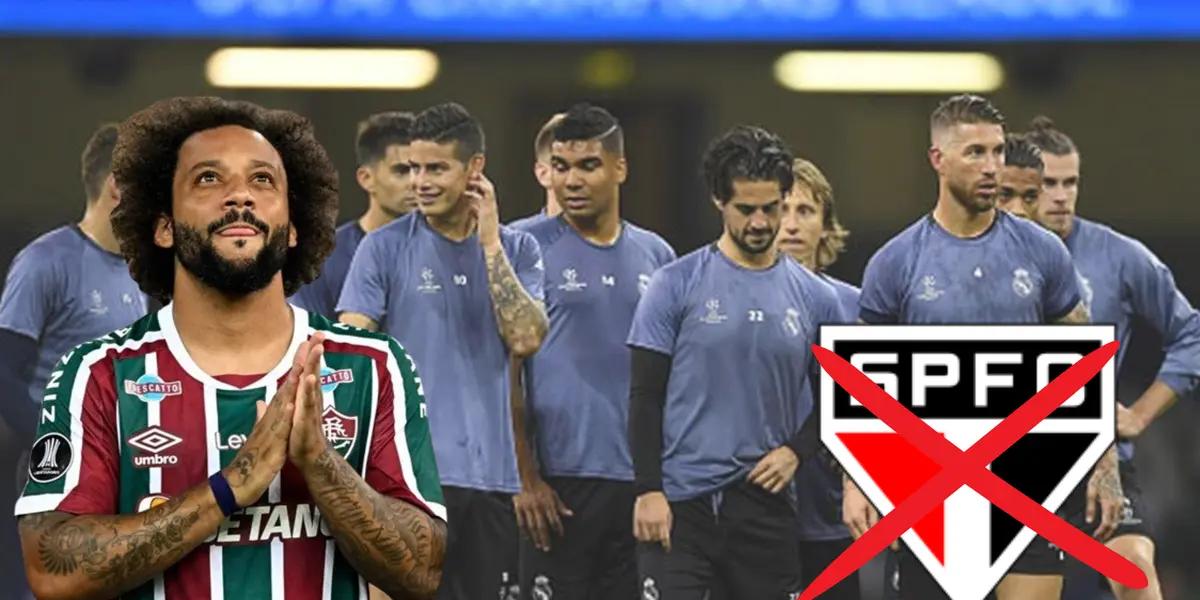 Jugó en Real Madrid y su club lo echará, podría reencontrarse con Marcelo en Flu