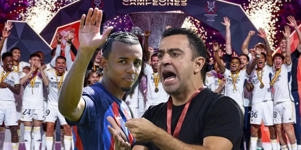 Jules Koundé regaló 2 goles al Real Madrid y está decisión tomó Xavi en el Barça