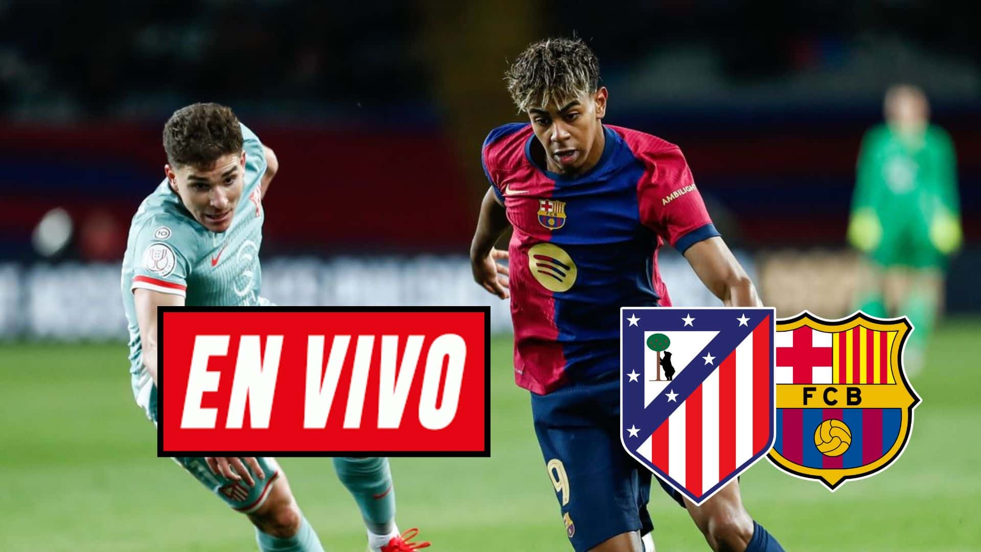 Julián Álvarez - Lamine Yamal (Foto: LaLiga)