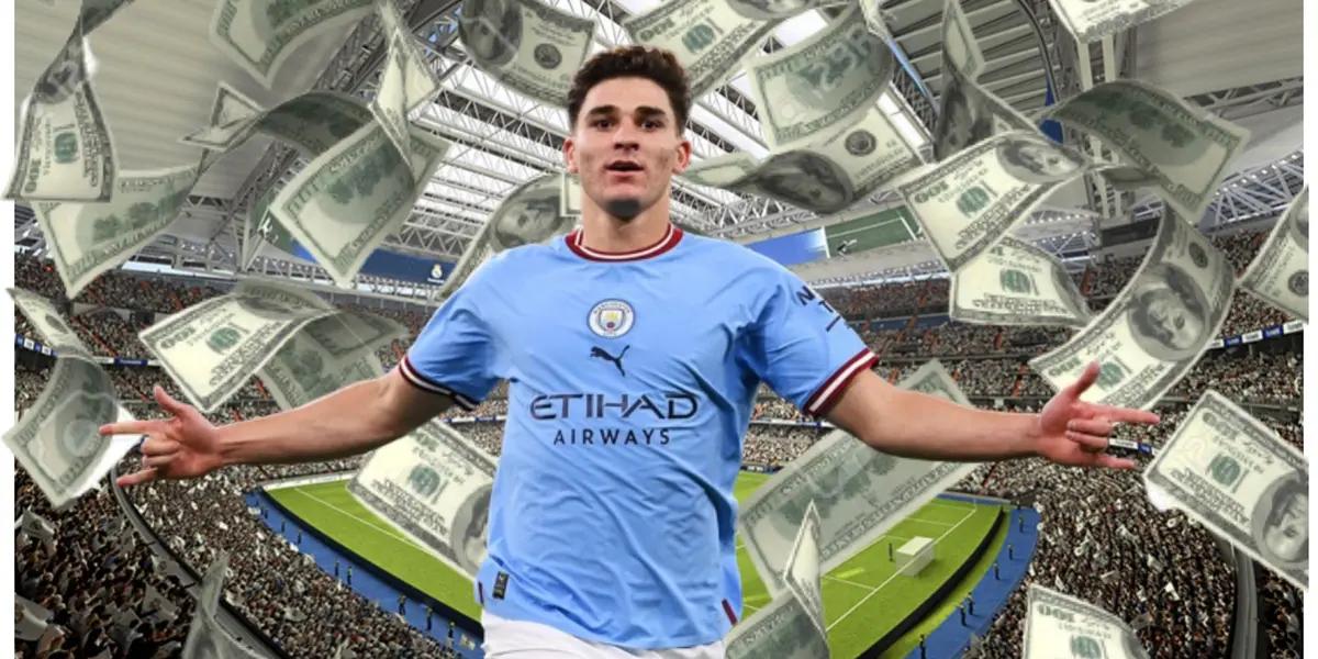 Julián Álvarez vuelve a estar en la órbita del Real Madrid ante la imposibilidad de contar con Mbappé.