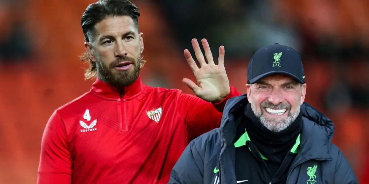 Jurgen Klopp - Sergio Ramos (Foto: Sevilla FC)