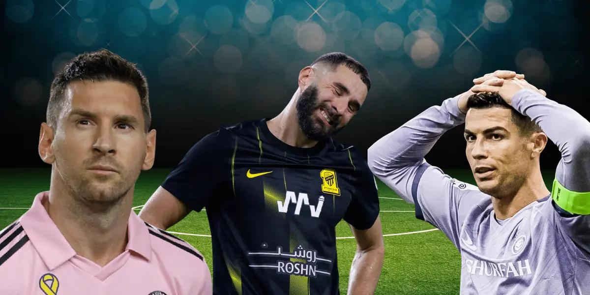 Karim Benzema eligió a su once ideal de todos los tiempos y fue llamativo al elegir su dupla de ataque