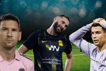 Karim Benzema eligió a su once ideal de todos los tiempos y fue llamativo al elegir su dupla de ataque