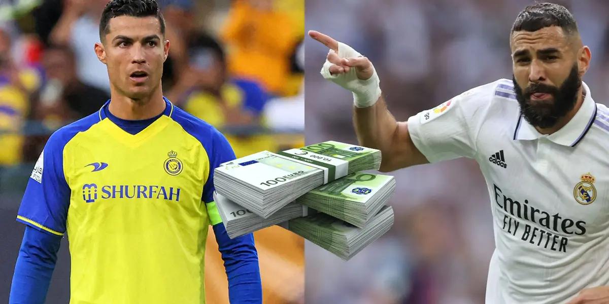 Karim Benzema jugará en Arabia Saudita a cambio de una verdadera fortuna muy cercana a la de Cristiano Ronaldo