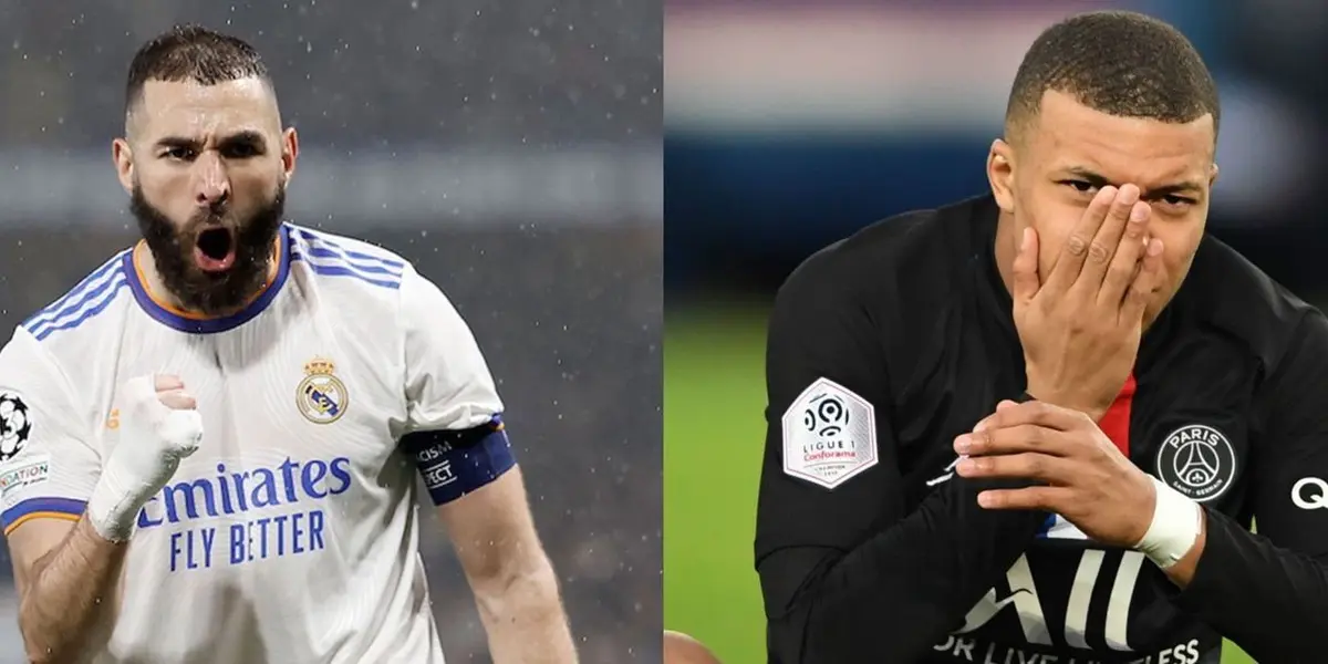Karim Benzema le muestra al Barcelona que no importa cuanto gaste el Real Madrid seguirá ganando y también le marca a Kylian Mbappé el terrible error que fue no fichar por la casa blanca.