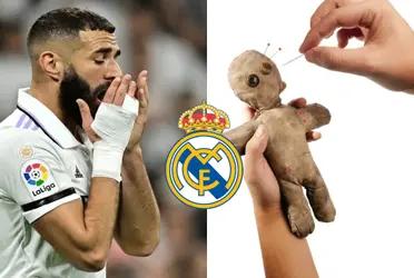 Karim Benzema sufre una maldición que preocupa al Madrid y alegra al Barcelona.