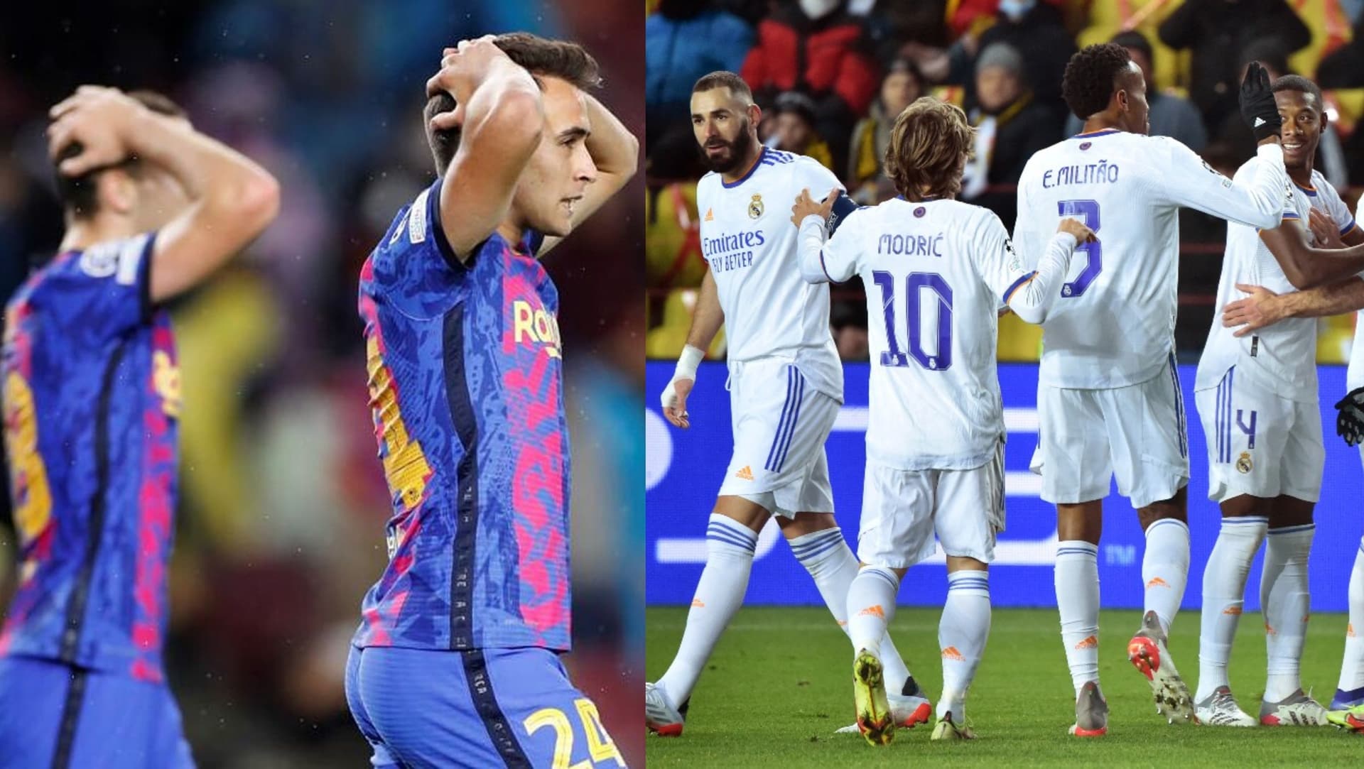 Karim Benzema y Robert Lewndowski son comparados por el estilo de relojes que eligieron en la ceremonia del pasado lunes