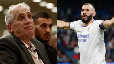 Karim Benzema y su padre / Foto: Collage