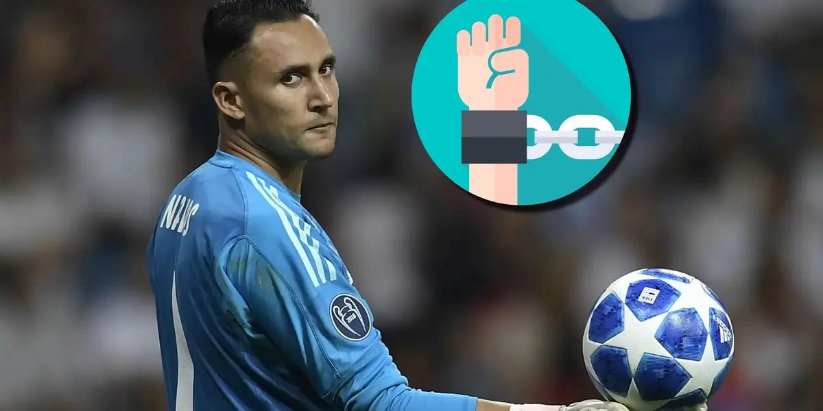 Keylor Navas, ex portero del Real Madrid