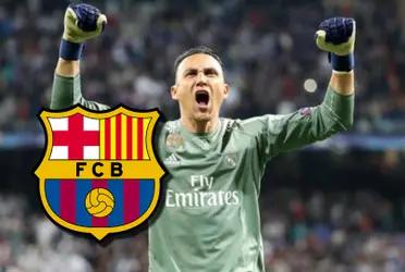 Keylor Navas la rompió en el Madrid e iría al Barça pero con una condición