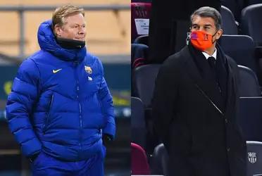 Koeman comienza a despedirse del Barcelona.