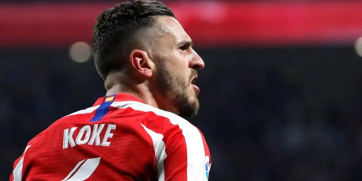 Koke puede irse gratis, su actitud en la cancha tras no acordar su renovación