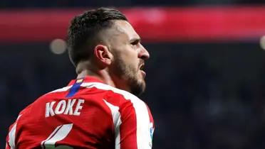 Koke puede irse gratis, su actitud en la cancha tras no acordar su renovación