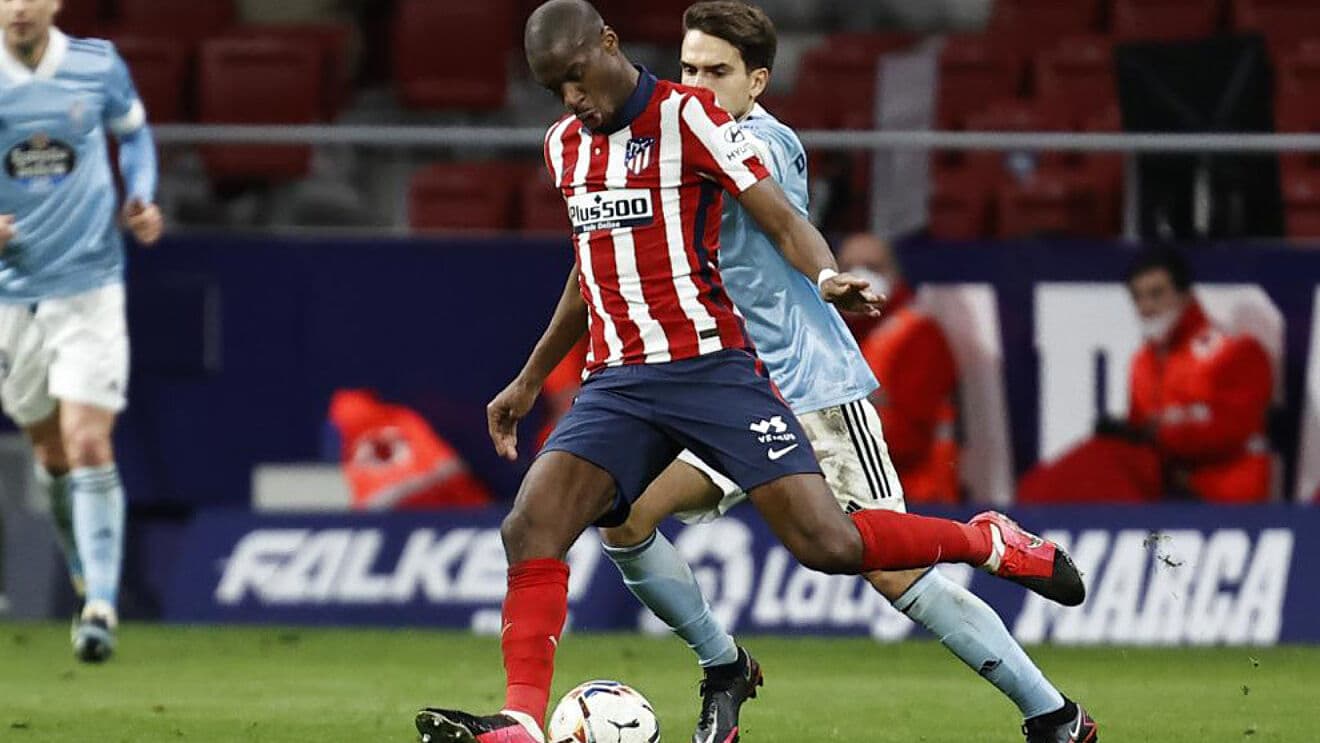 Kondogbia logró el record de recuperaciones en la temporada 2021-22 en su regreso al mediocentro en el Atletico de Madrid.