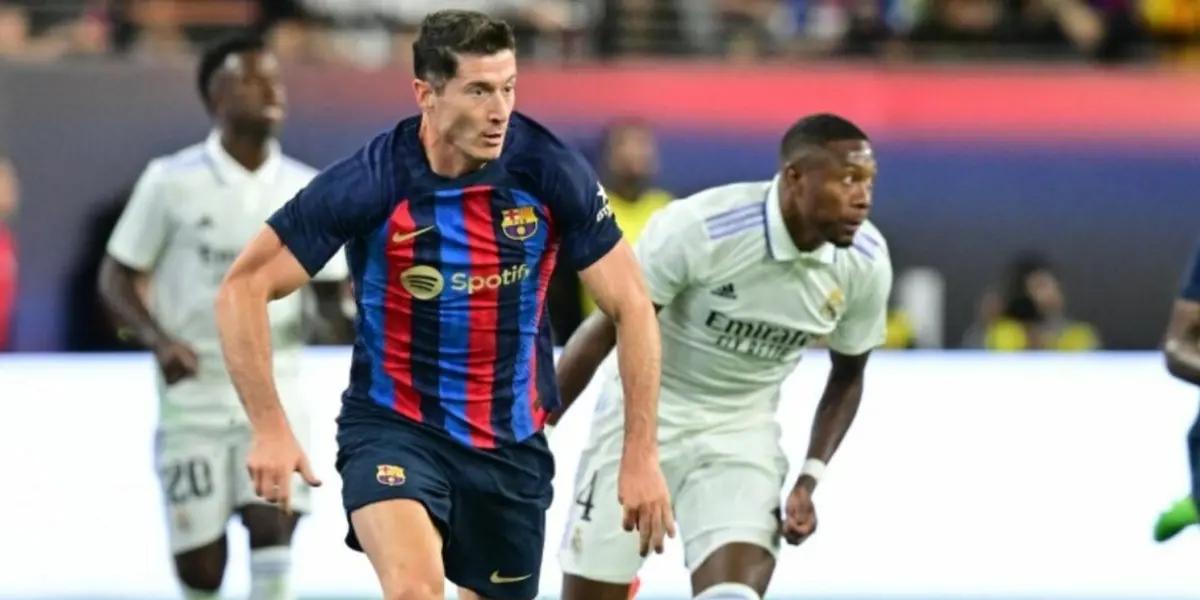 Koundé no llegará al cotejo ante Real Madrid, y los ojos están posados en Robert Lewandowski en el FC Barcelona