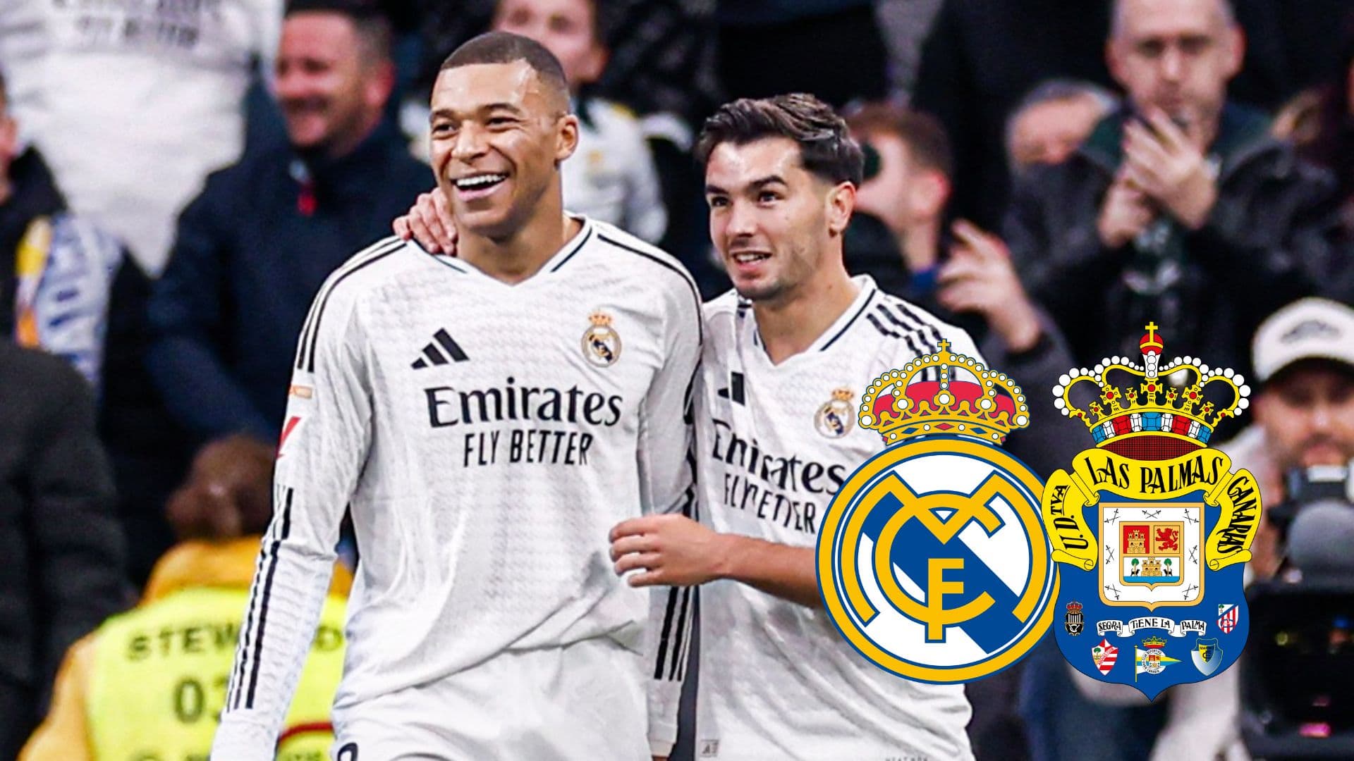 Kylian Mbappé - Brahim Díaz (Foto: X)