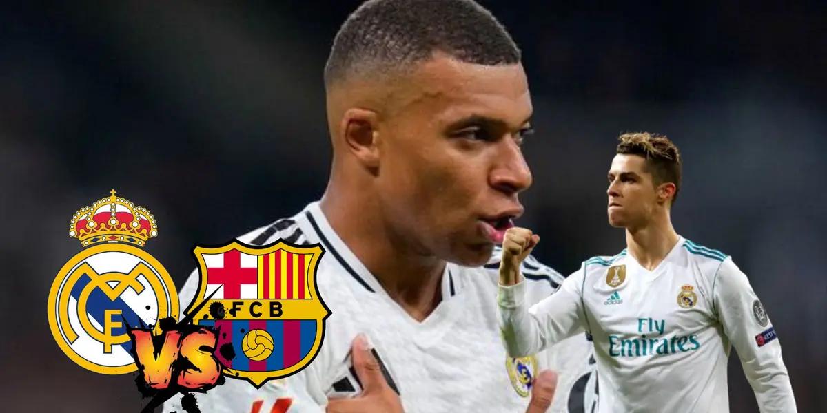 Kylian Mbappé - Cristiano Ronaldo (Foto: Real Madrid)